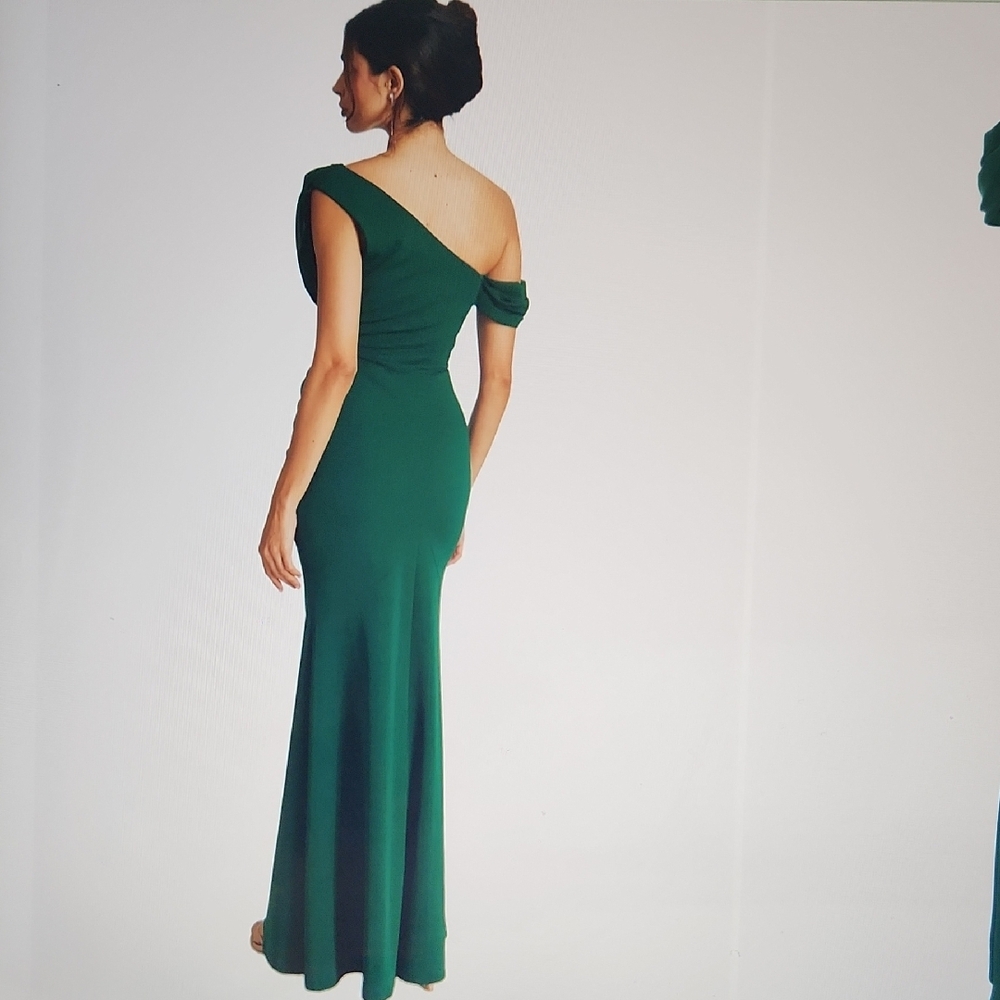 Quiz Chiffon Asymmetric Maxi Dress - Picture 3 of 13